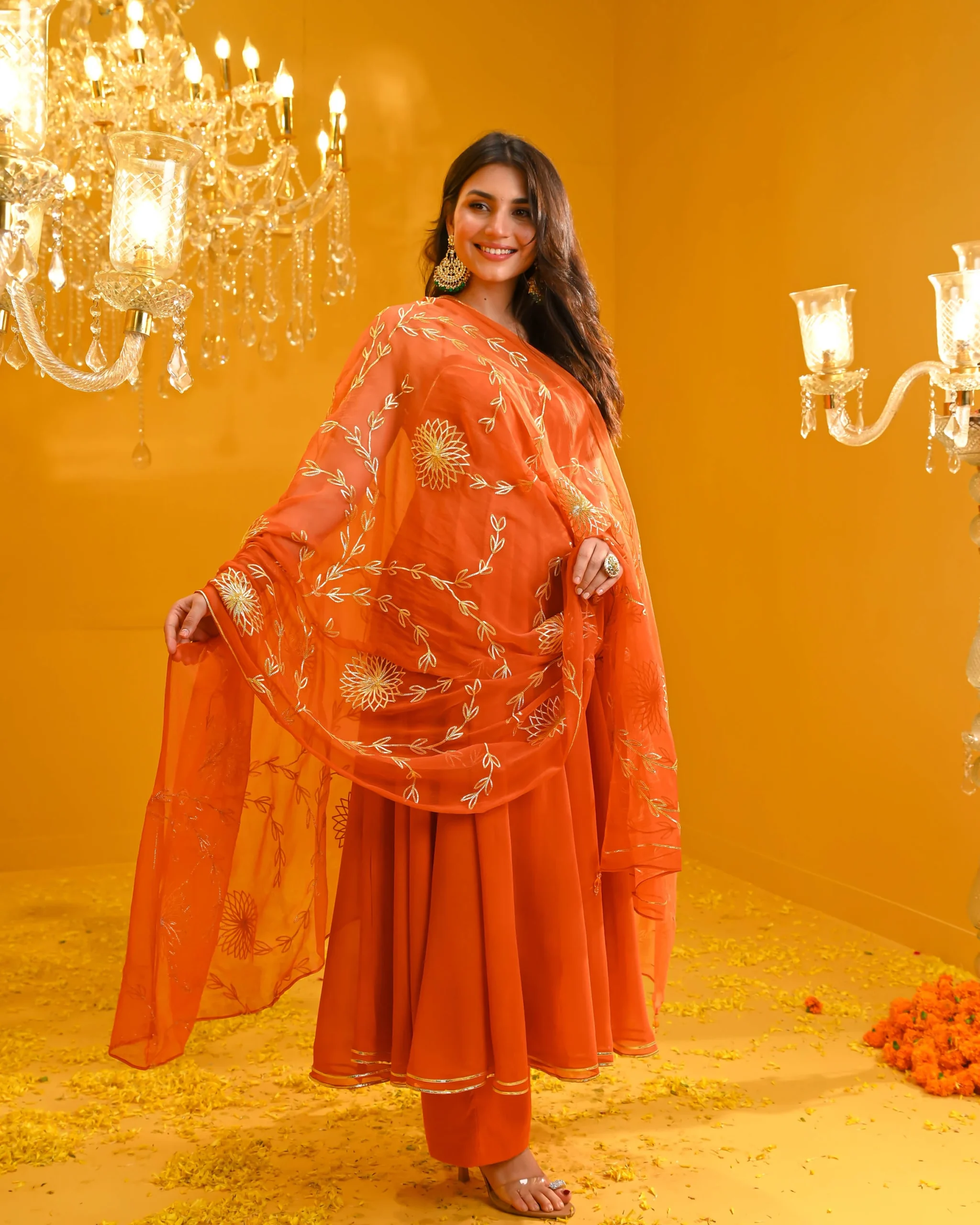 nandini georgette suit set nandini georgette suit set