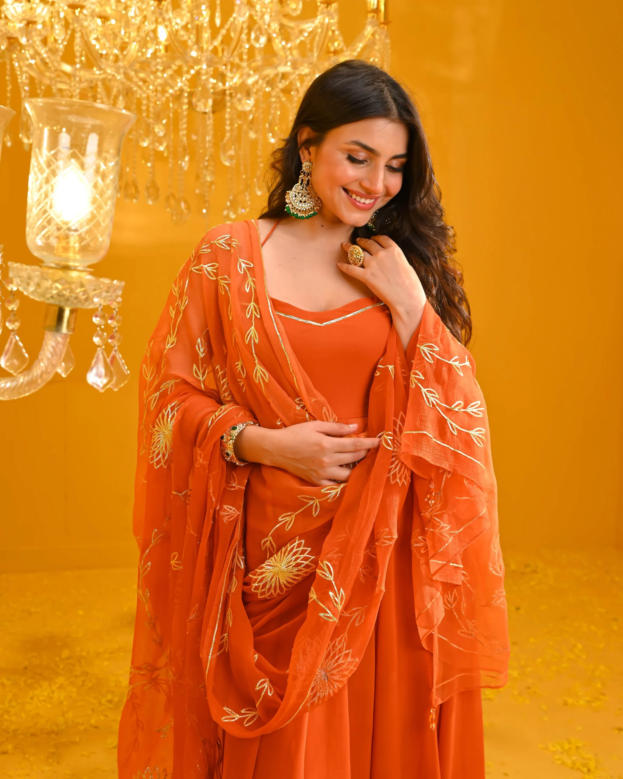 nandini georgette suit set nandini georgette suit set