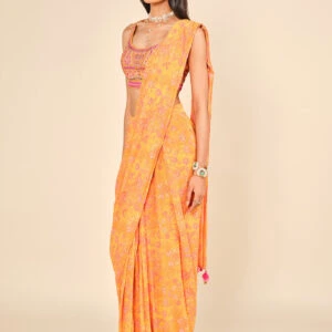 kanchi pre draped saree kanchi pre draped saree