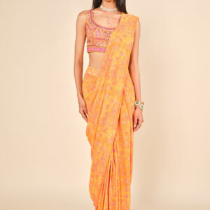 kanchi pre draped saree