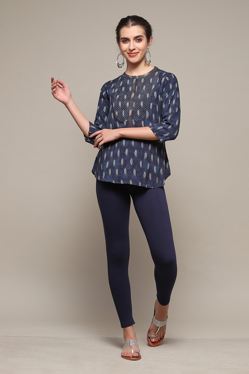 indigo cotton blend solid churidar indigo cotton blend solid churidar